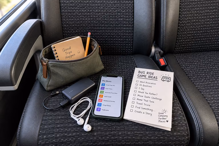 hit the road prepared for fun