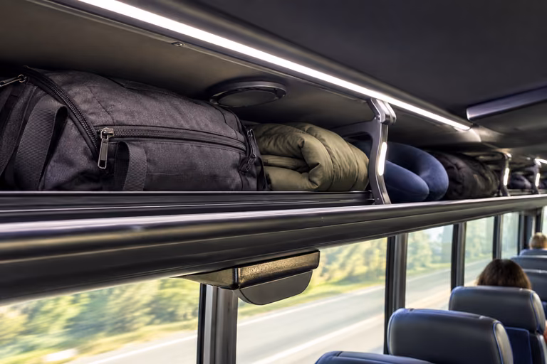 two put soft bags overhead and heavy bags below