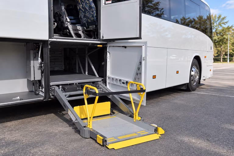 are ada accessible charter buses available