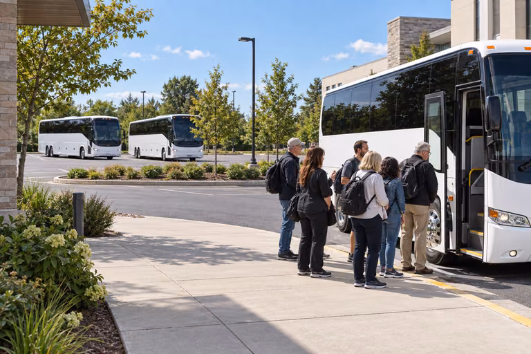 key charter bus parking and loading terms to know