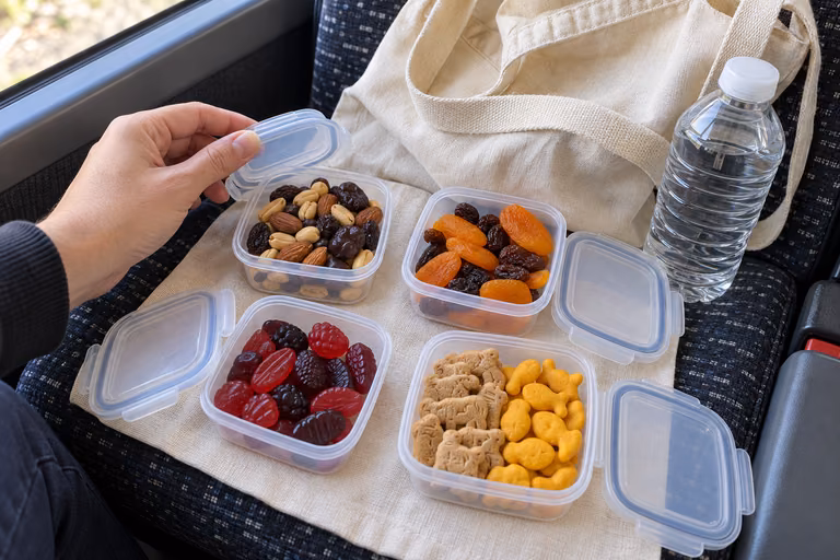 ultimate road trip snack guide for long bus rides