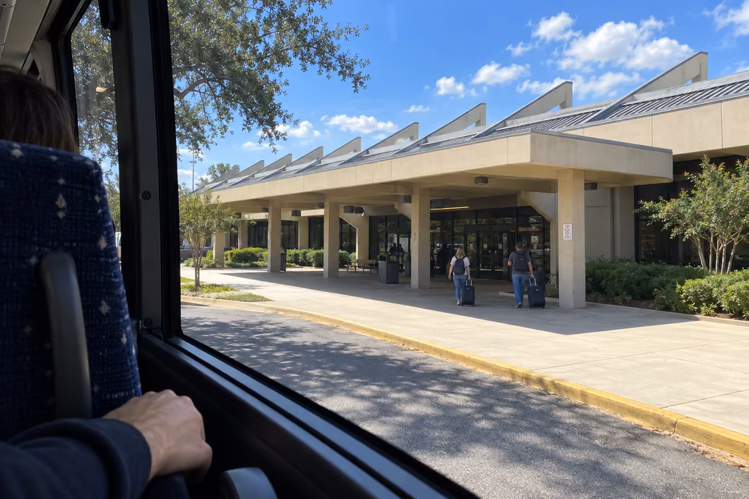 Airport and cruise transfer party bus rentals in Ocala