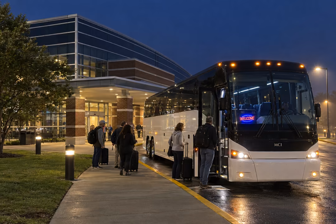 Airport shuttles to MGM Birmingham and Atlanta
