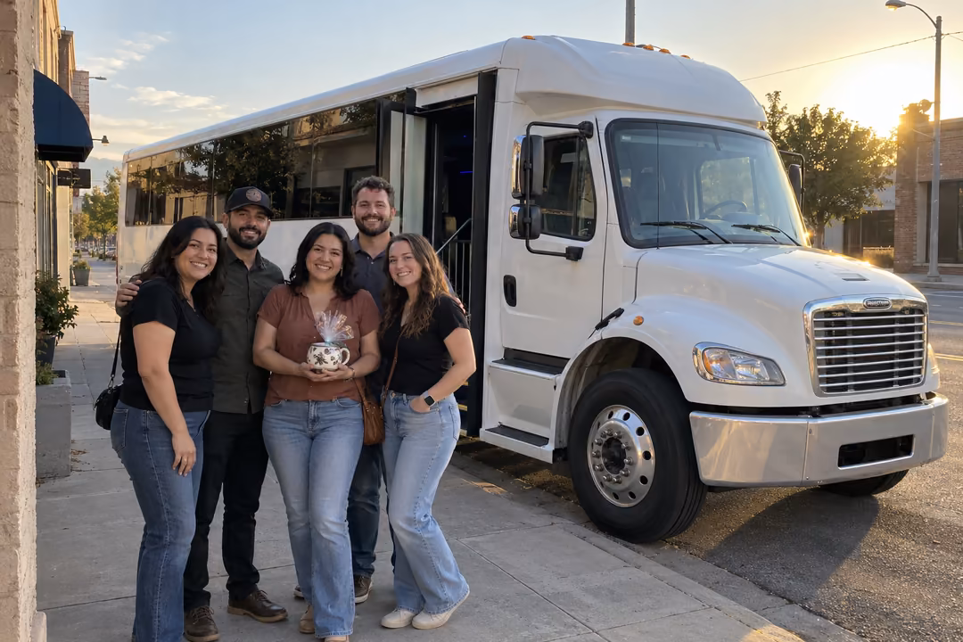 Bachelorette and birthday party bus rentals in Porterville