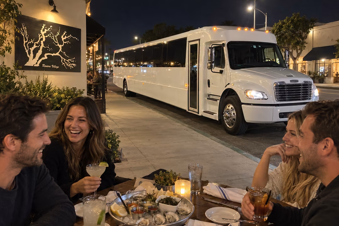 Bachelorette and birthday party bus rentals in Redondo Beach