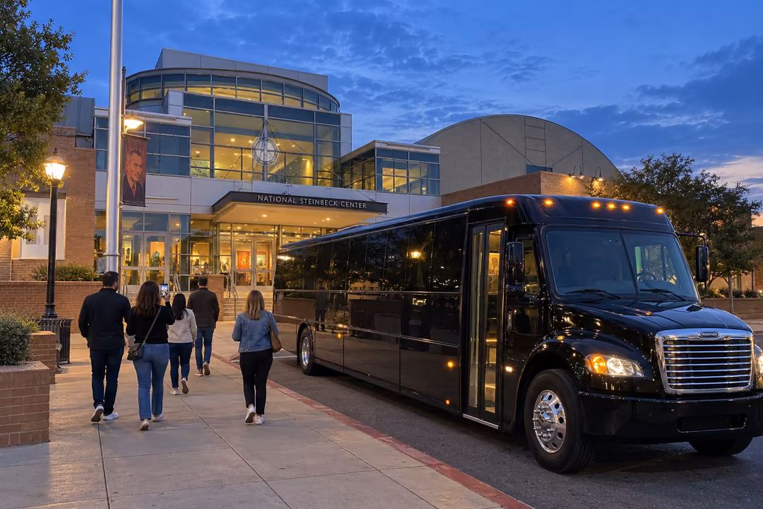 Bachelorette and birthday party buses in Oldtown Salinas