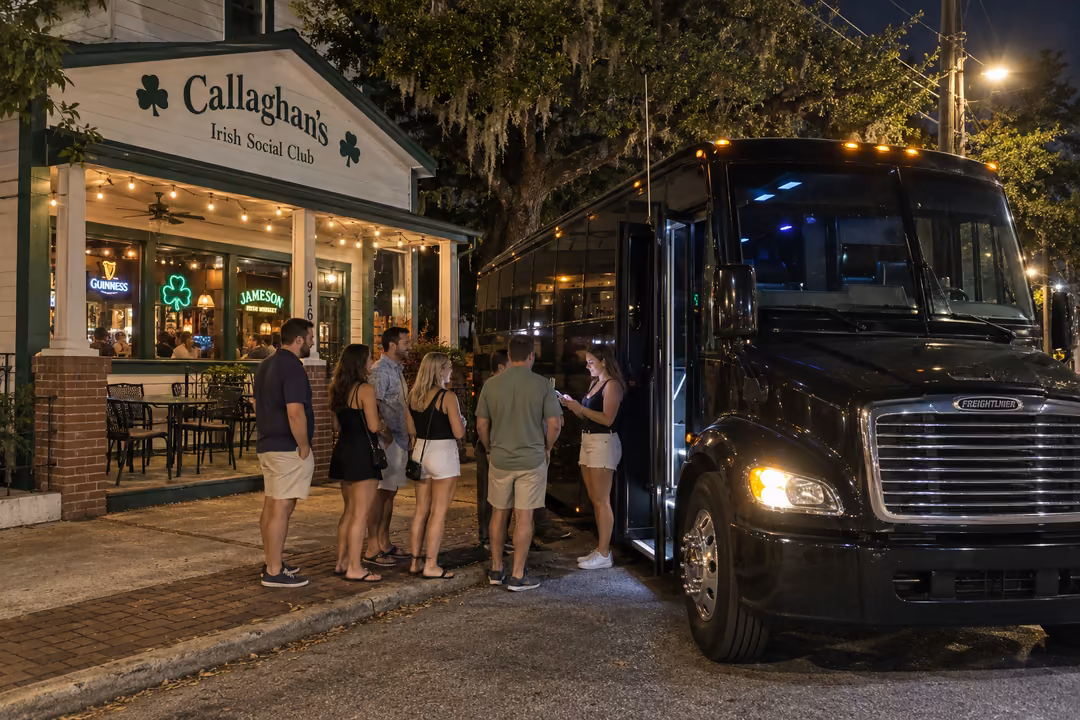 Bachelorette parties birthdays and nights out on a Mobile party bus