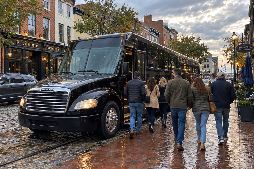 Baltimore bachelorette bachelor and birthday party bus rentals