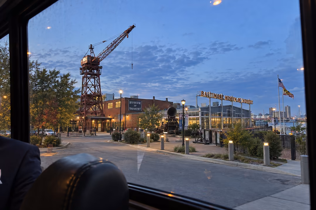 Baltimore wedding party bus and shuttle rentals