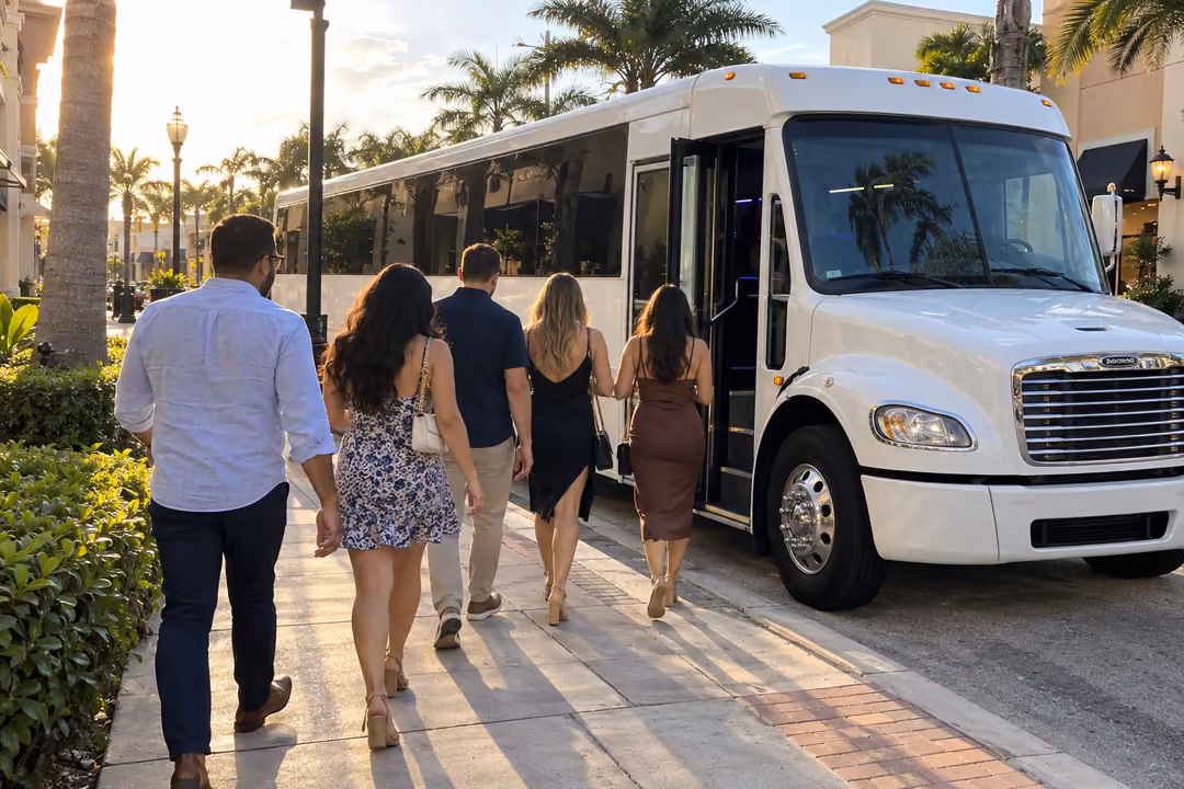 Birthday and bachelorette party bus rentals in Pembroke Pines
