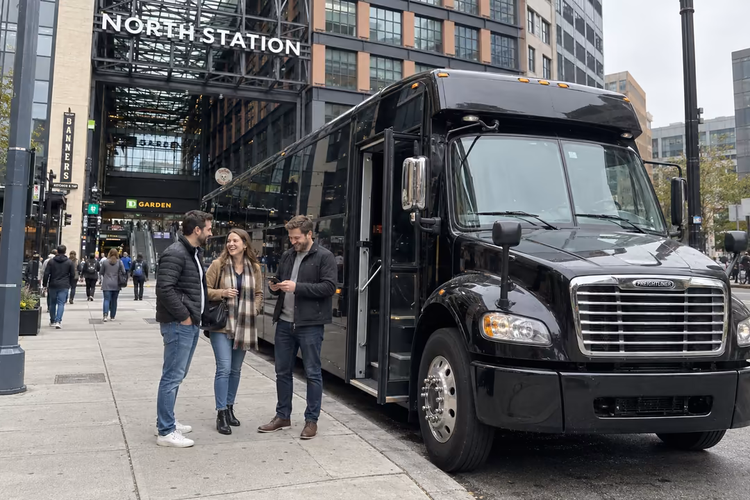 Boston concert and event party bus rentals