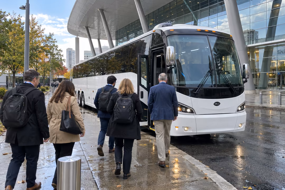 Boston corporate event and convention shuttle rentals