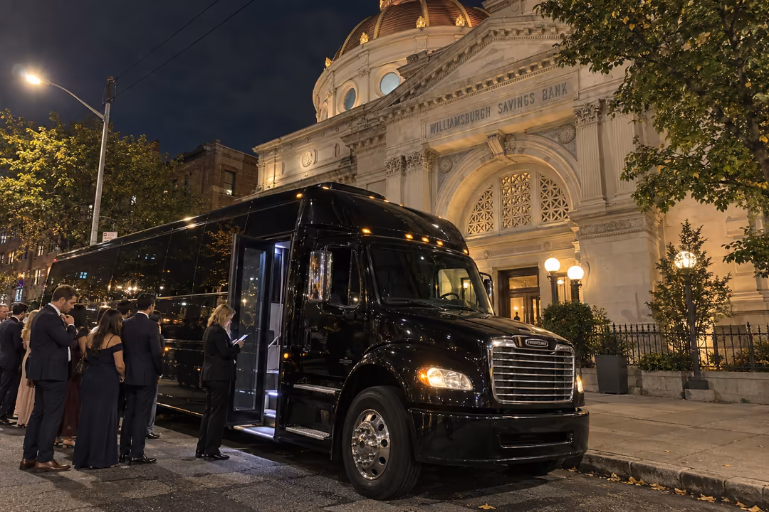 Brooklyn wedding transportation and shuttle service