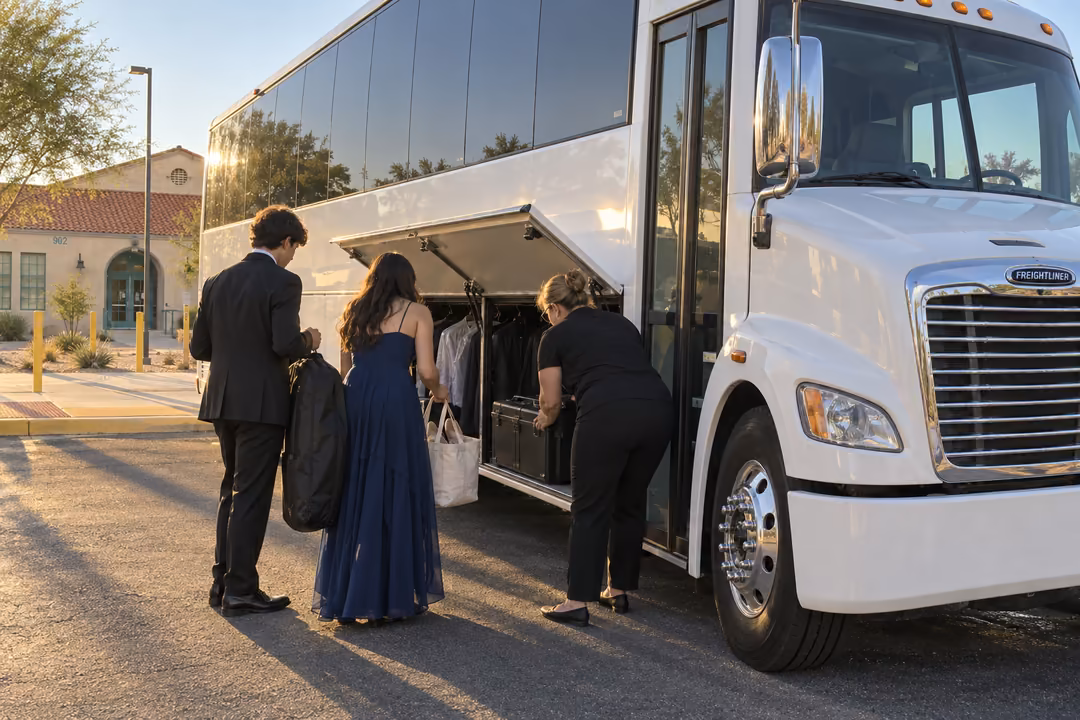 Buckeye homecoming and prom party bus rentals