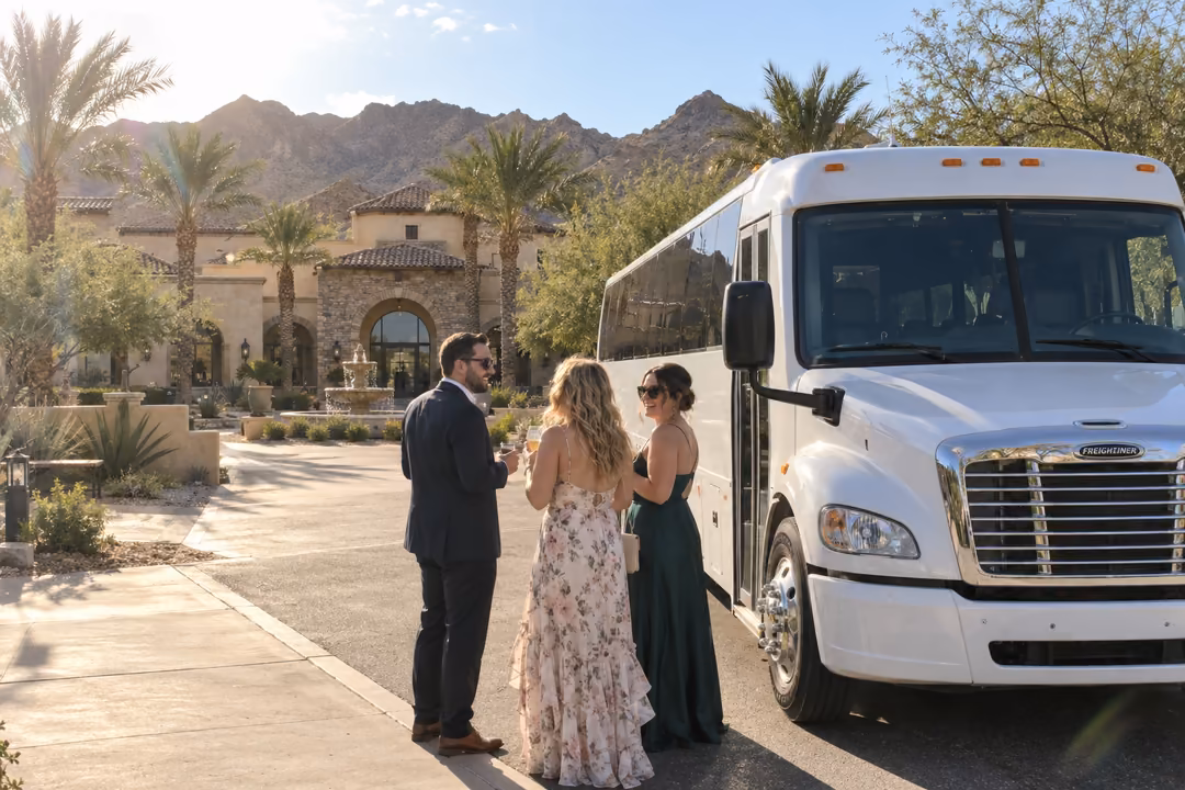 Buckeye wedding transportation and shuttle service