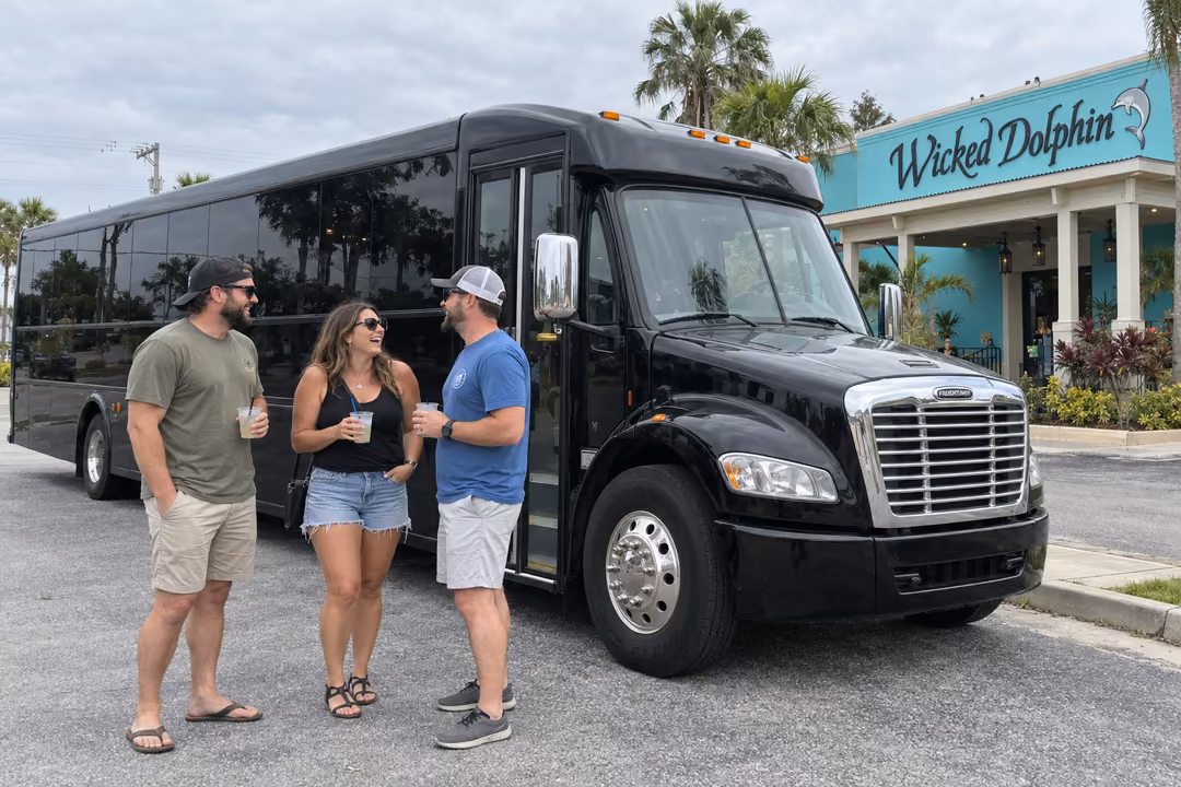 Cape Coral bachelor and bachelorette party bus rentals