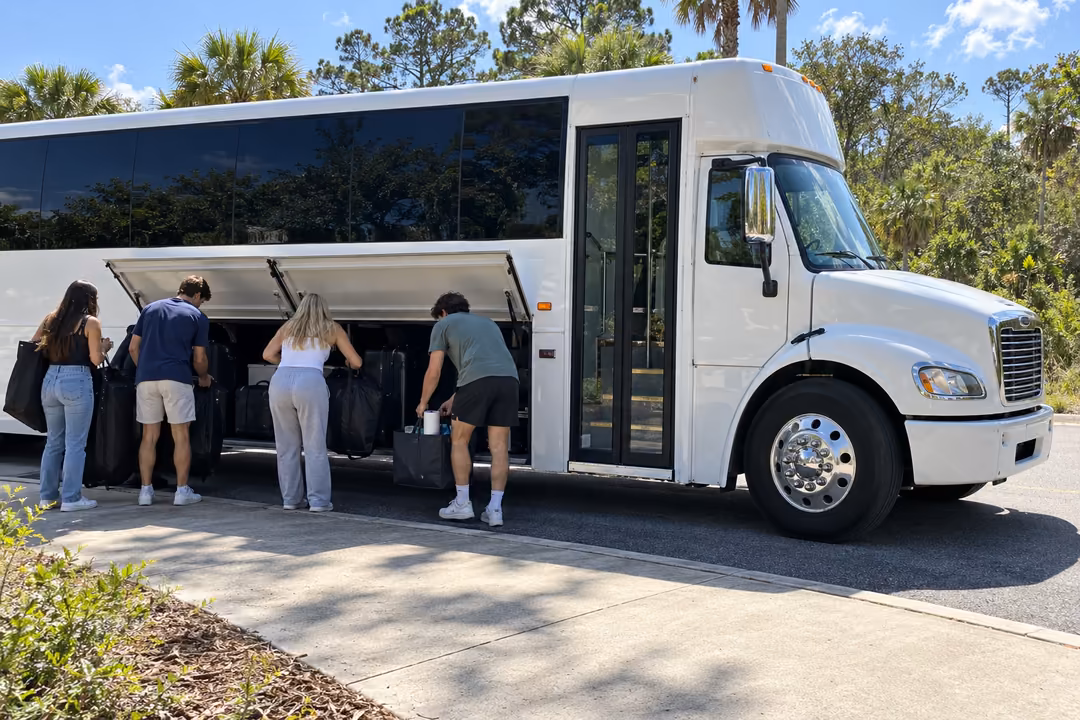Cape Coral homecoming and prom party bus rentals