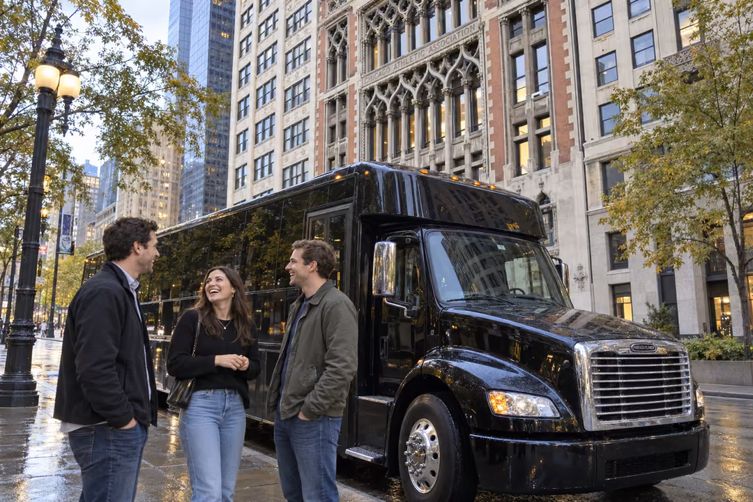Chicago bachelor and bachelorette party bus rentals