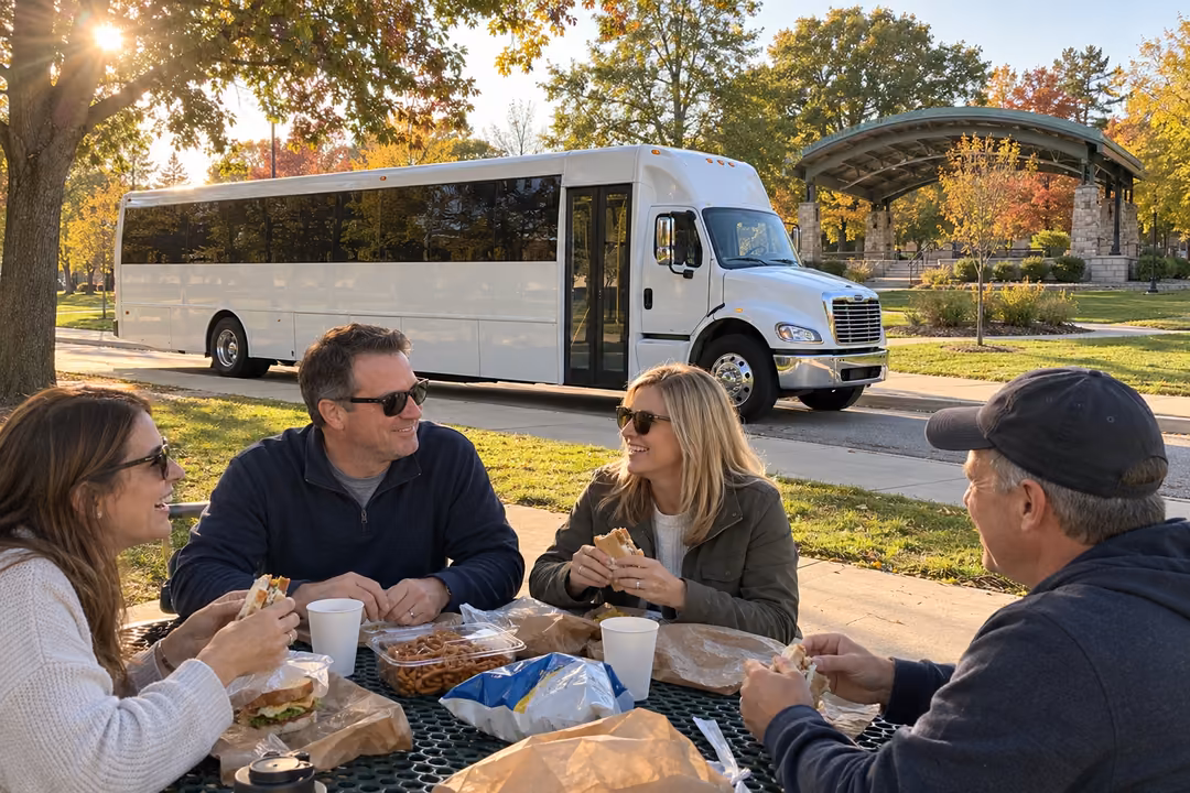 Concert and festival party bus rentals in Downers Grove