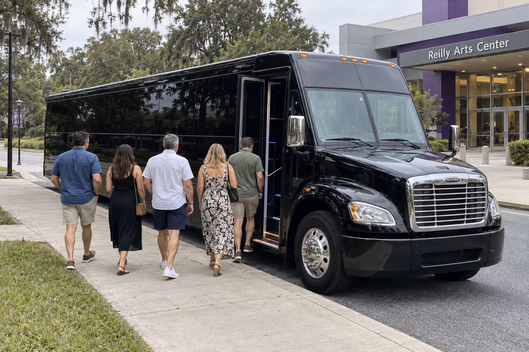 Concerts and nightlife party bus rentals in Ocala