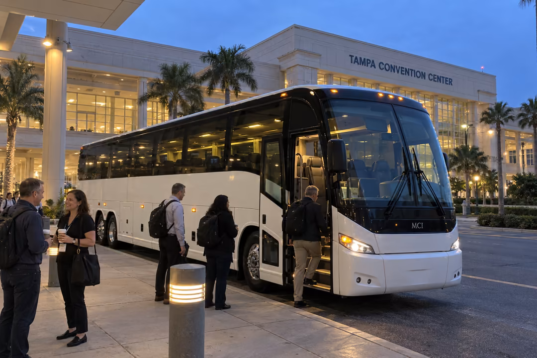 Corporate outings and company party bus rentals in Riverview