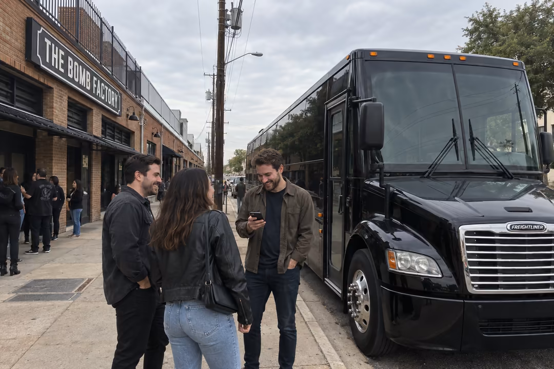 Dallas bachelorette and bachelor party bus rentals