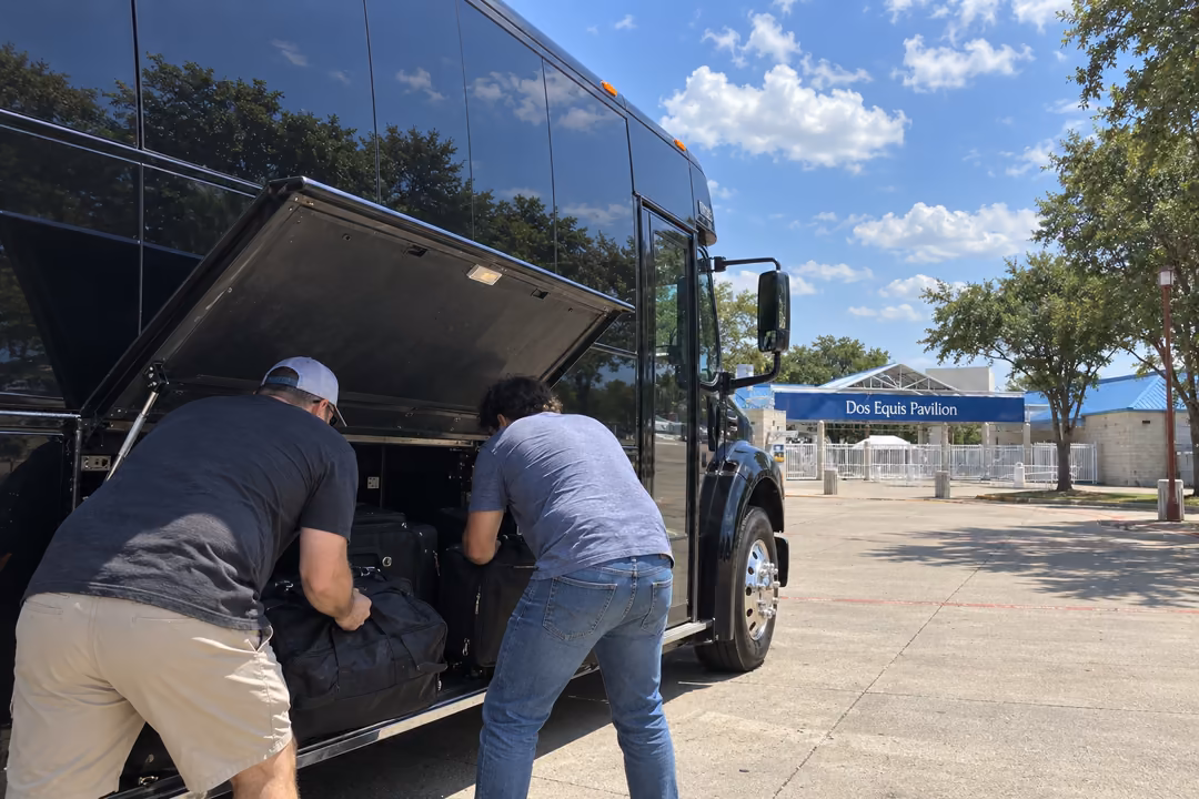 Dallas concert and State Fair of Texas party bus rentals