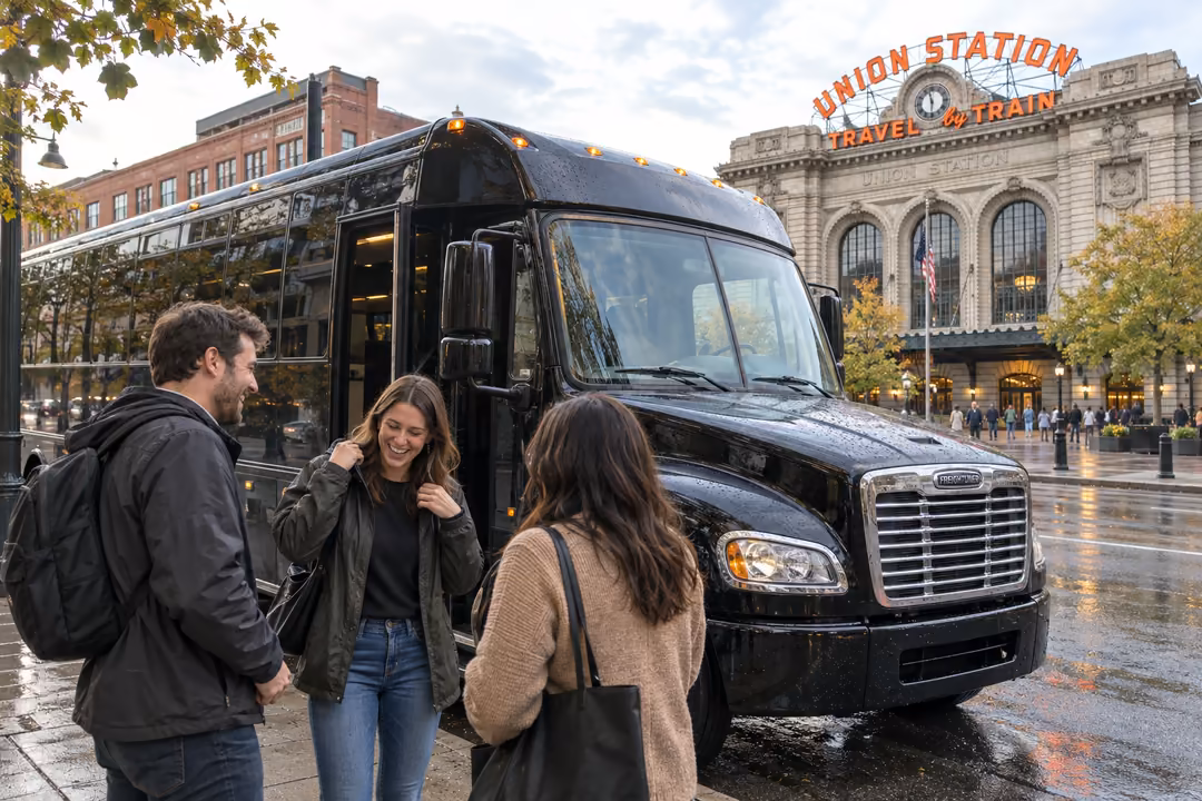 Denver bachelor and bachelorette party bus rentals