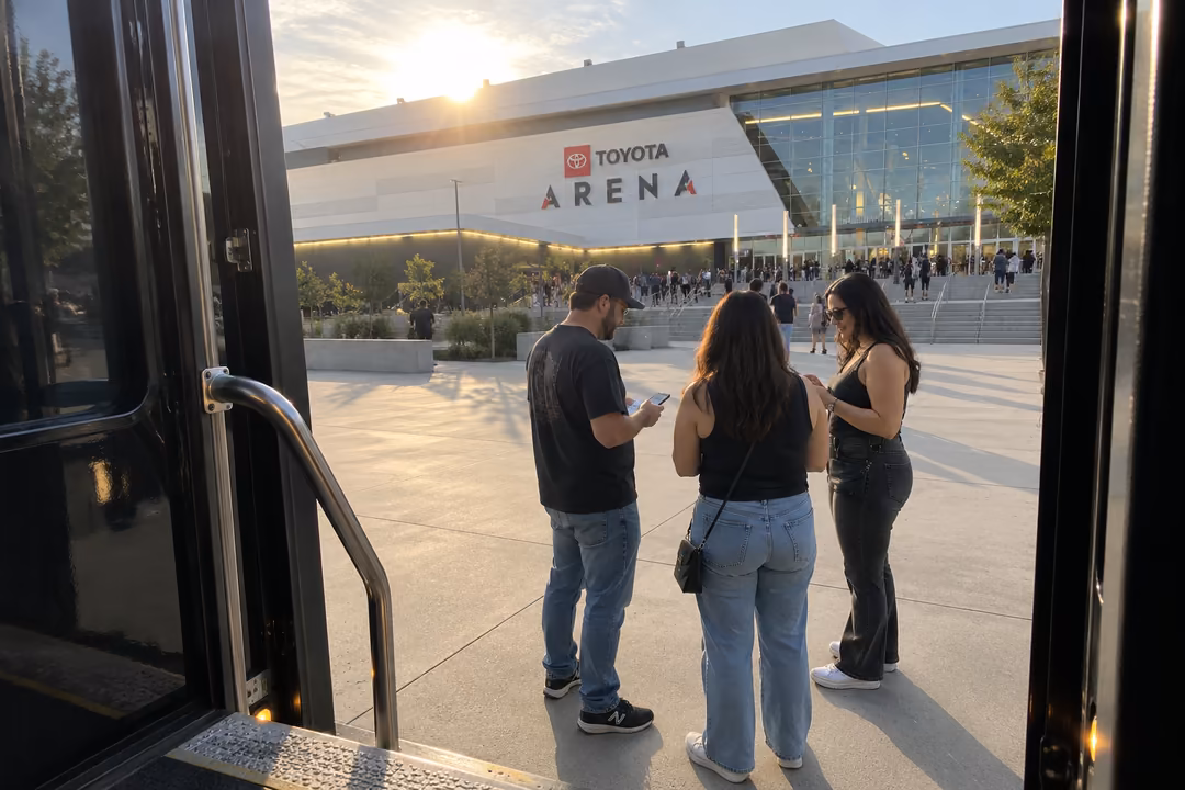 Diamond Bar concert party bus rentals