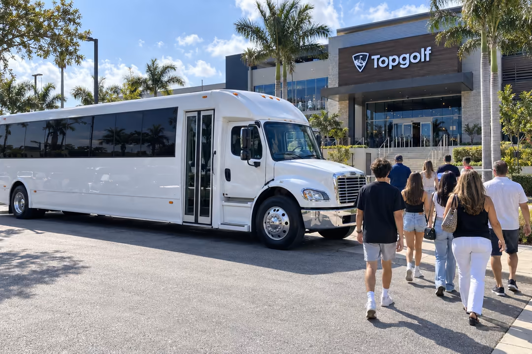 Doral birthday Sweet 16 and quinceanera party bus rentals