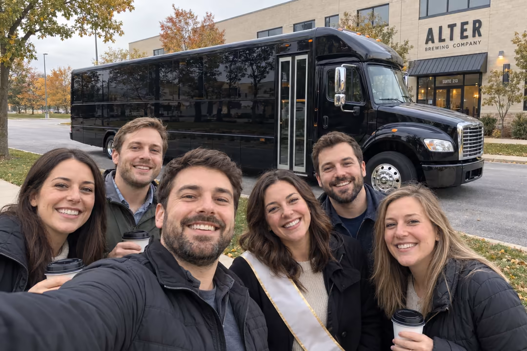 Downers Grove bachelor and bachelorette party bus rentals