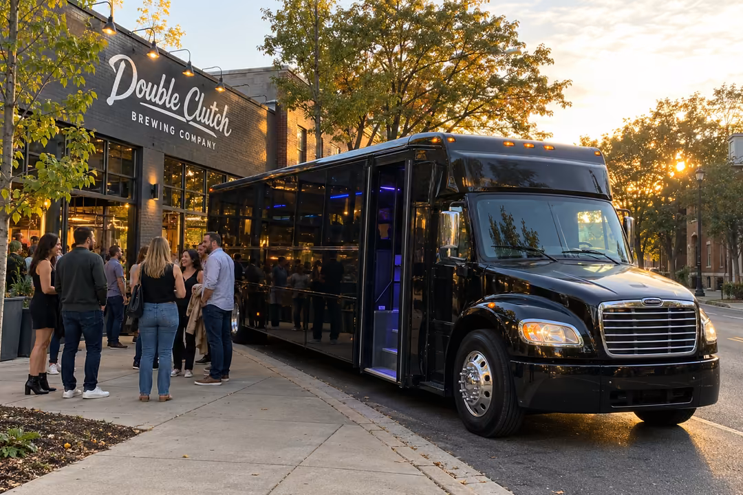 Evanston party buses for bachelor bachelorette and brewery nights out