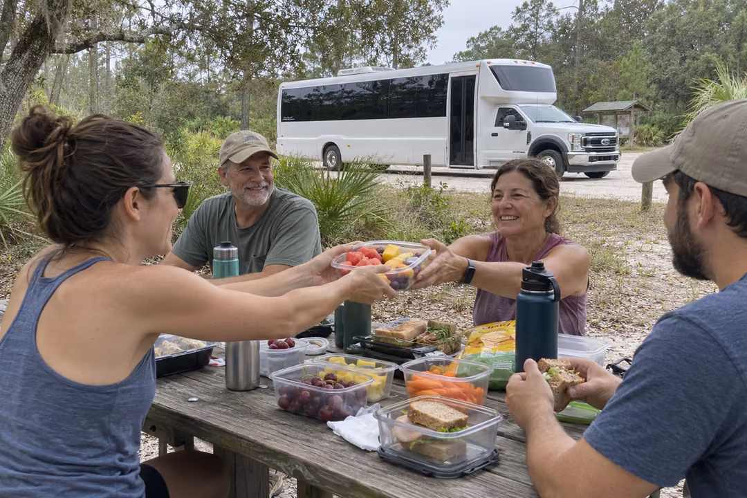 Family reunions airport and Port Tampa Bay cruise transfers