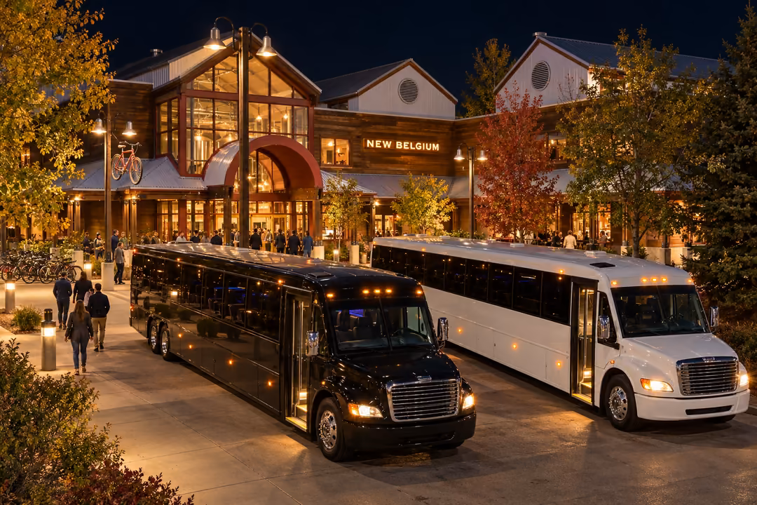 Fort Collins brewery tour and pub crawl party bus rentals