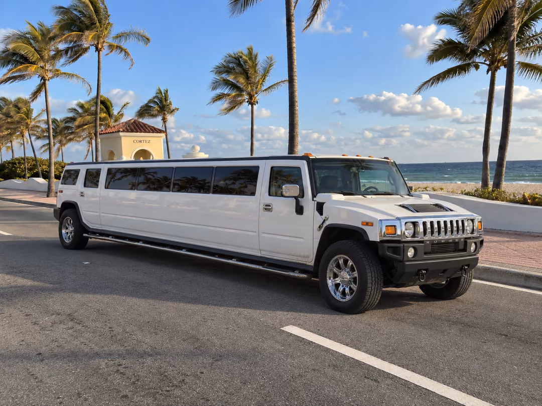Fort Lauderdale Hummer limo rental exterior