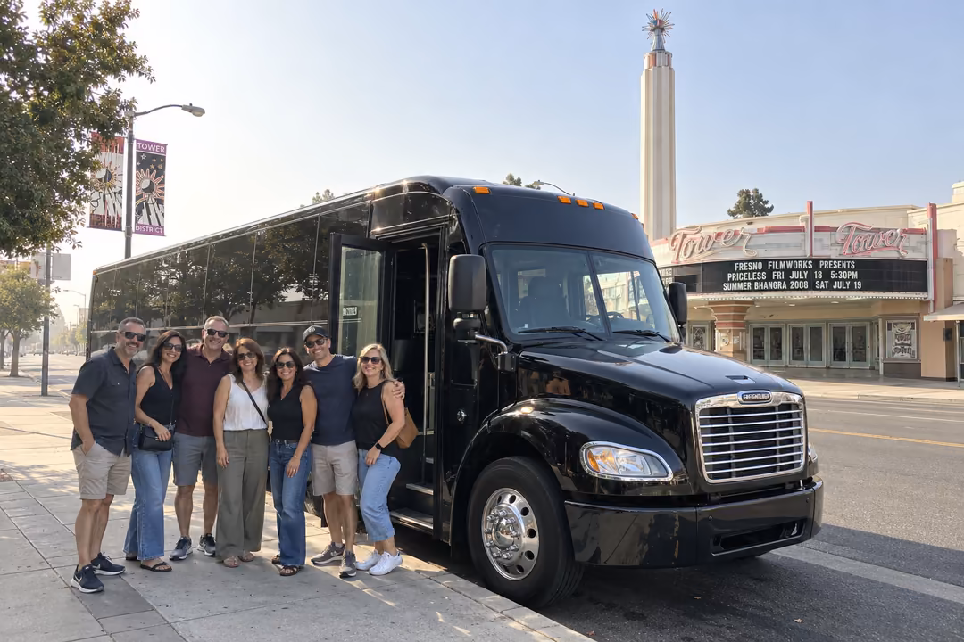 Fresno bachelor and bachelorette party bus rentals