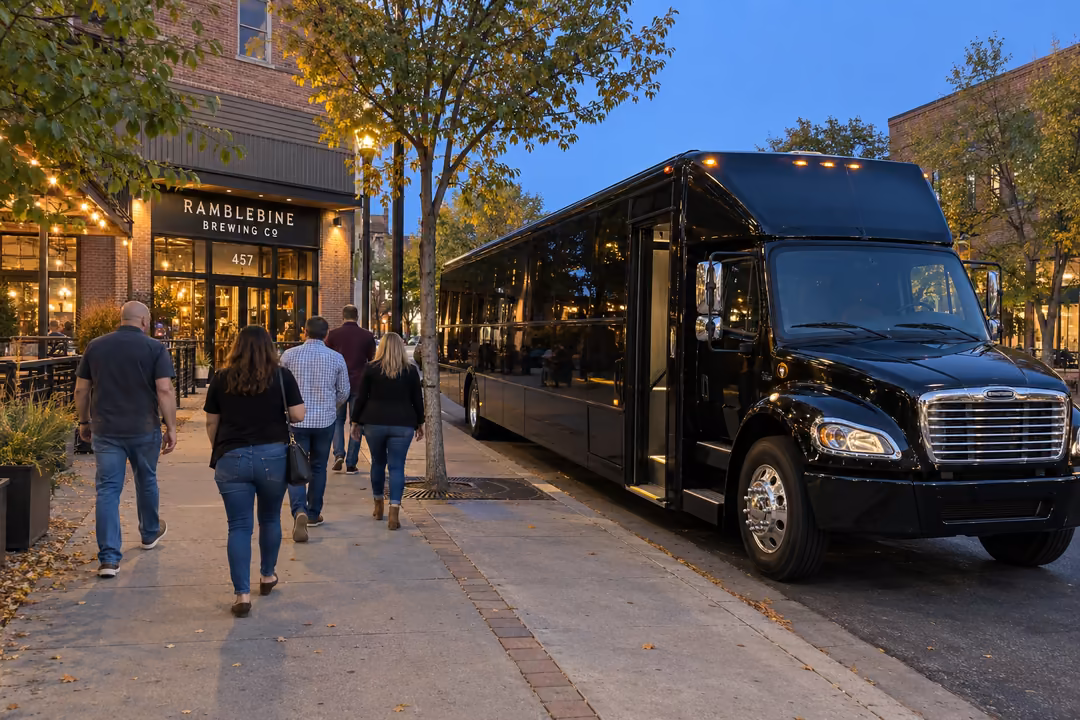 Grand Junction winery tour and brewery crawl party bus rentals