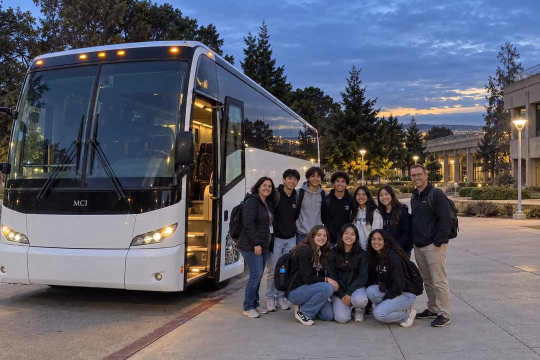 Hayward school field trip bus rentals