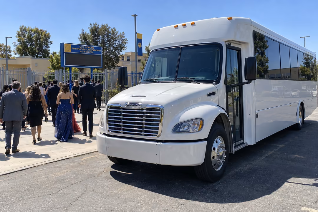 Inglewood homecoming and prom party bus rentals
