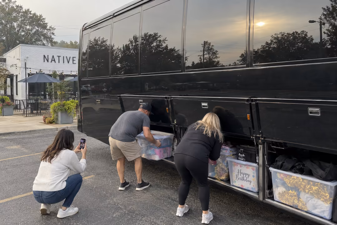 Jonesboro party bus rentals for birthdays bachelorette parties and brewery nights