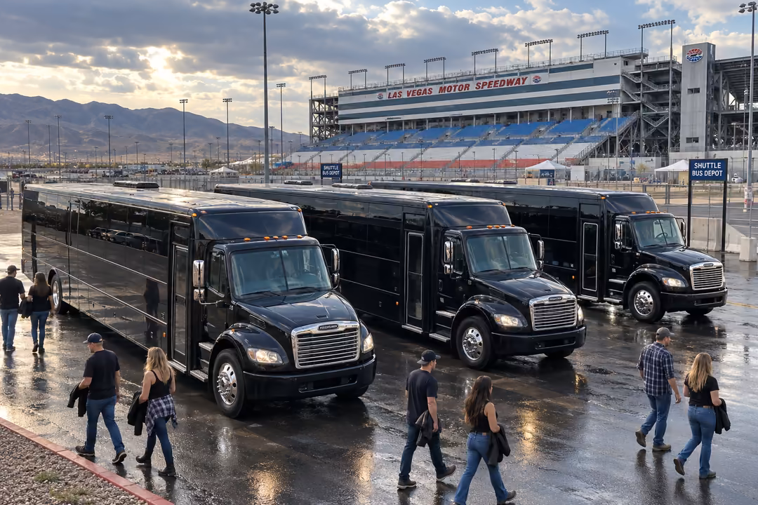 Las Vegas concert and festival party buses