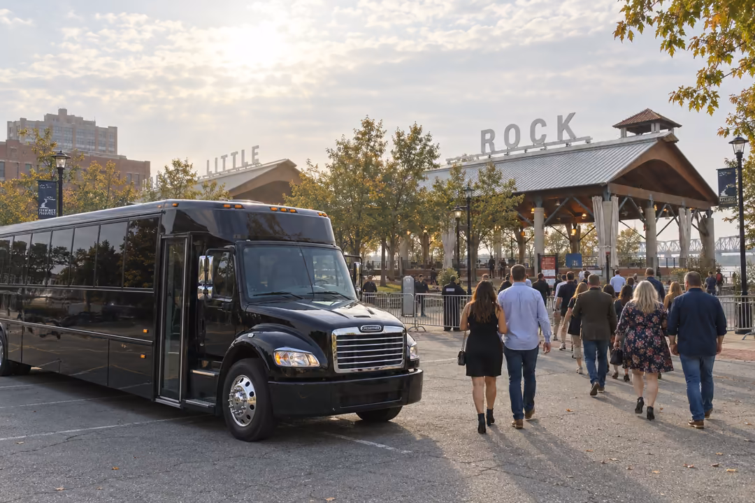 Little Rock prom birthday and bachelorette party bus rentals