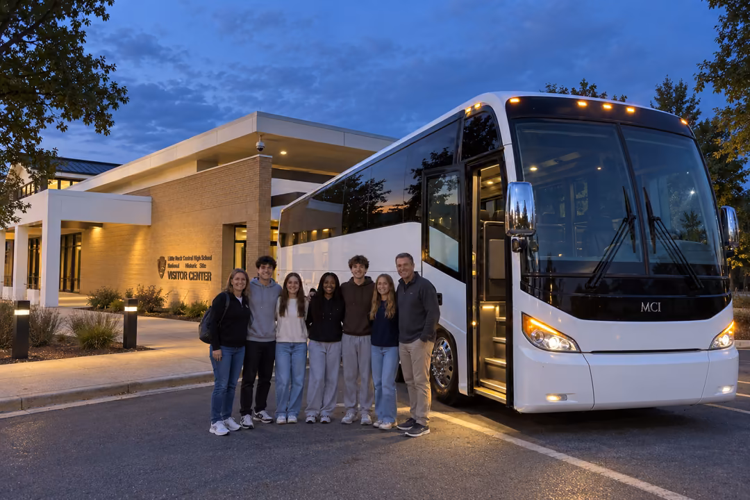 Little Rock school field trip bus rentals
