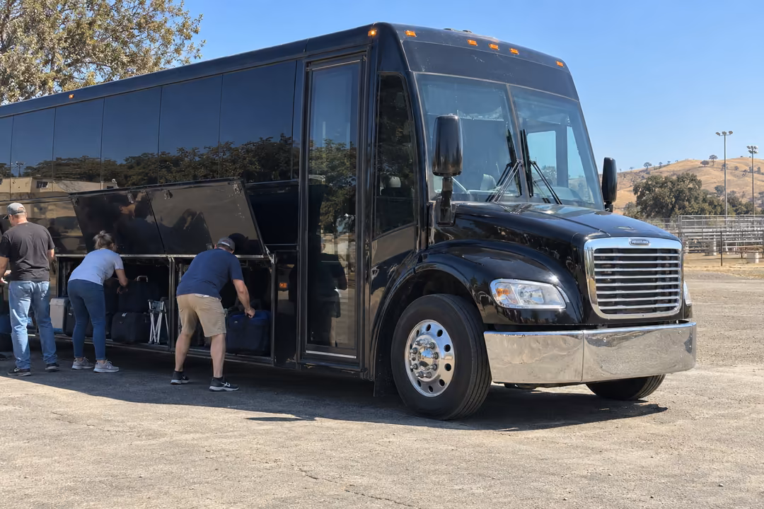 Livermore rodeo and event bus rentals