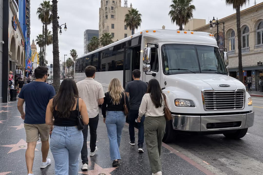 Los Angeles bachelor and bachelorette party bus rentals