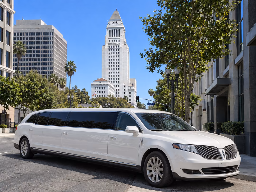 Los Angeles Lincoln MKT limo rental exterior