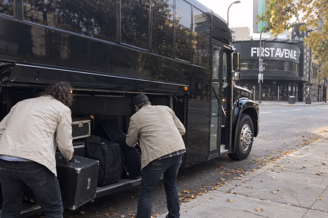 Minneapolis concert and nightlife party bus rentals