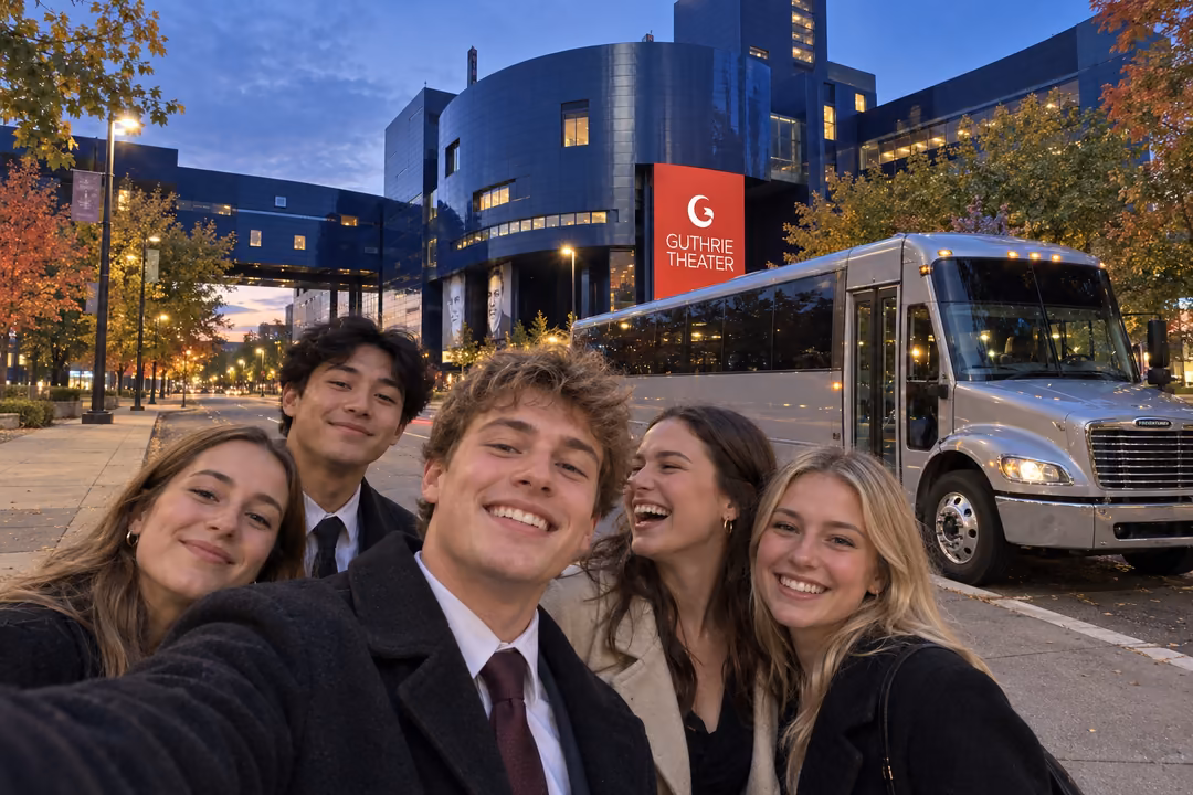 Minneapolis prom and homecoming party bus rentals