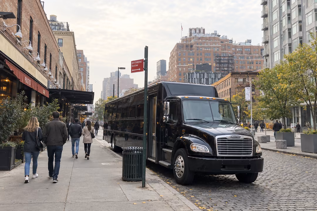 New York bachelorette birthday and night out party buses