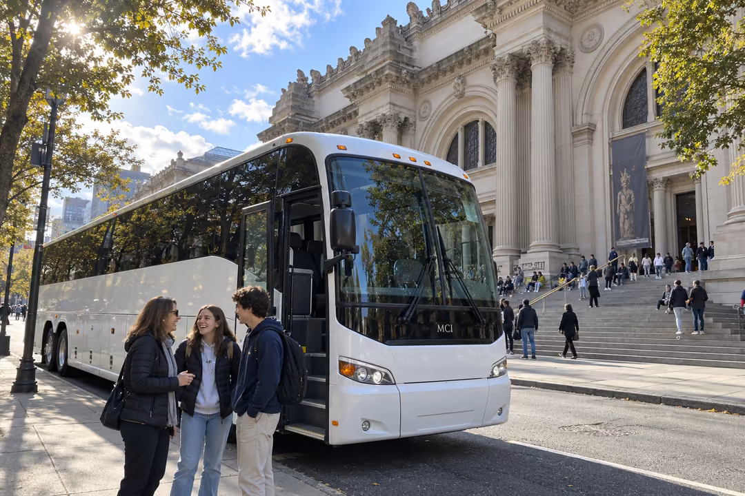 New York school field trip and prom bus rentals